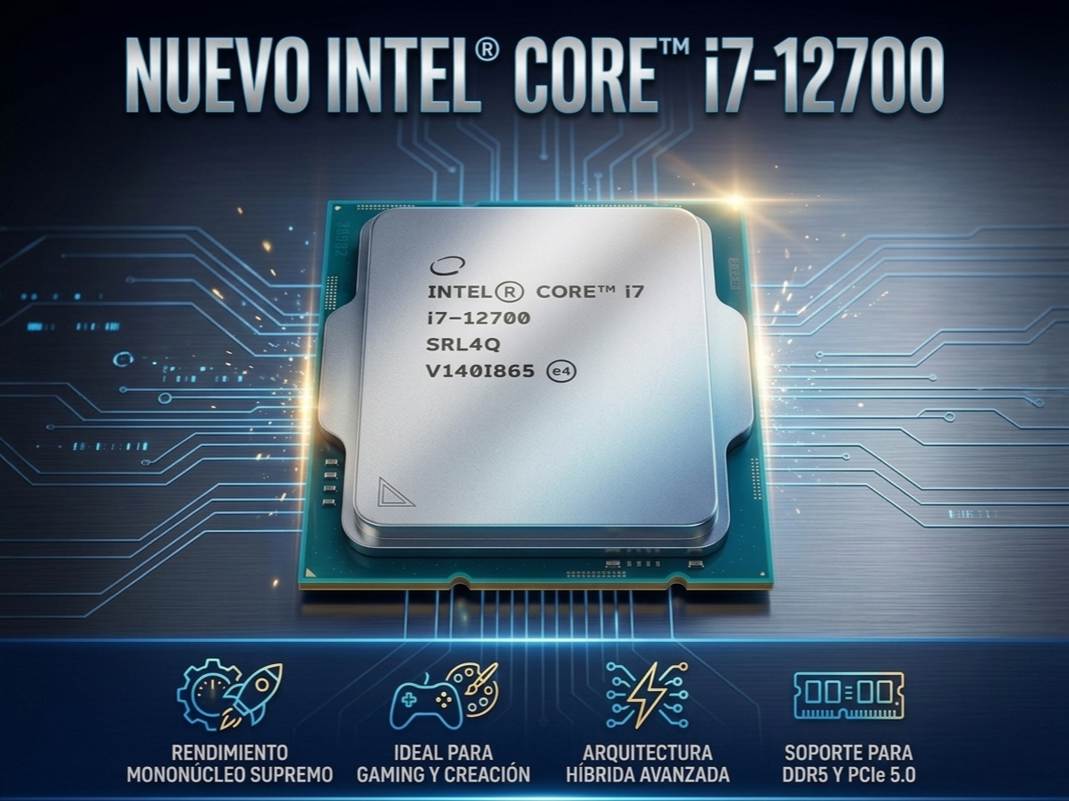 PROCESADOR INTEL CORE I7 12700 LGA 1700